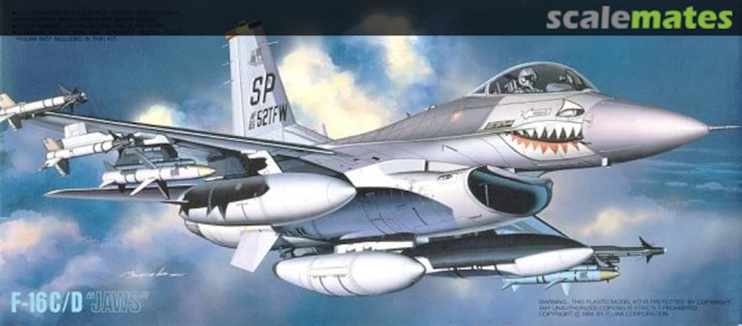 Boxart F-16C/D 35147 Fujimi