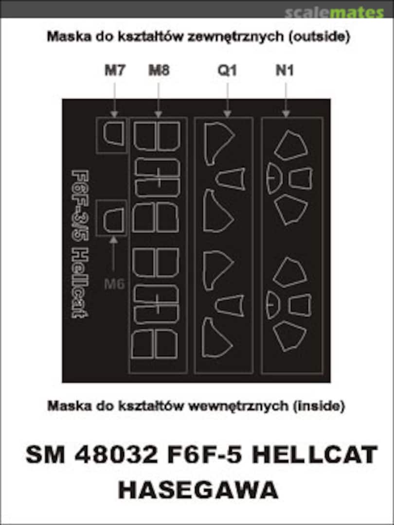 Boxart Grumman F6F-5 Hellcat SM48032 Montex Boxart Grumman F6F-5 Hellcat SM48032 Montex