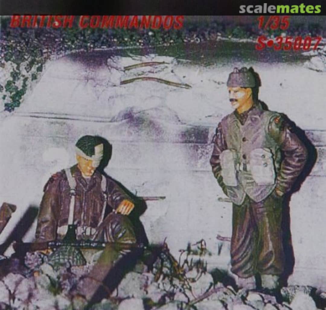 Boxart British Commandos (2 Figuren) S35007 CMK Boxart British Commandos (2 Figuren) S35007 CMK