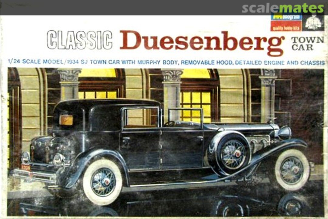 Boxart Classic Duesenberg 0185 Monogram Boxart Classic Duesenberg 0185 Monogram