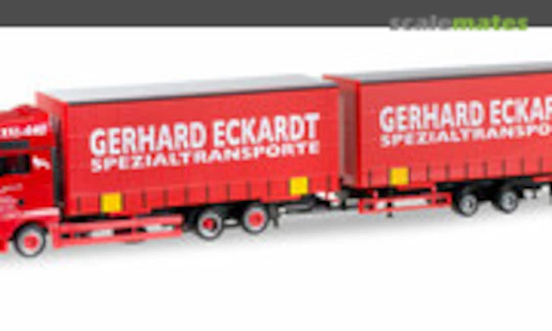 MAN TGX XXL Jumbogardinenplanen-Hängerzug &quot;Gerhard Eckardt&quot; (Herpa 923545)