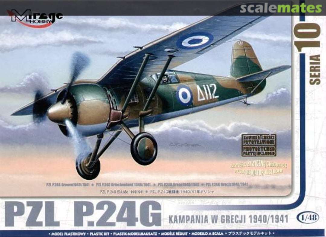 Boxart PZL P.24G 48108 Mirage Hobby