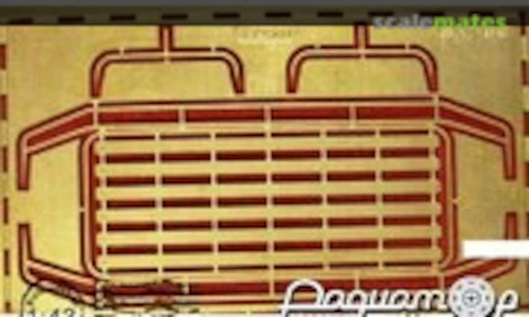 1:43 Service platform for GAZ-66 (Etch Models EM-089)