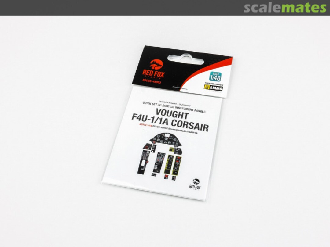 Boxart Vought F4U-1/1A Corsair RFSQS-48062 Red Fox Studio Boxart Vought F4U-1/1A Corsair RFSQS-48062 Red Fox Studio