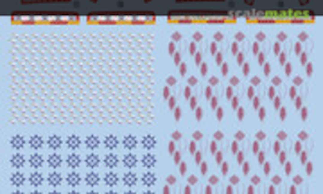 1:12 Decals for Kamakura Period Armored Warrior (Modelkasten DC-21) DC-21