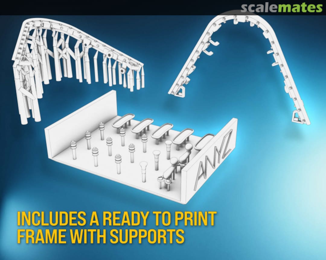 Contents Canopy frame for F4U-1 Corsair "Birdcage" AND048 ANYZ Contents Canopy frame for F4U-1 Corsair "Birdcage" AND048 ANYZ