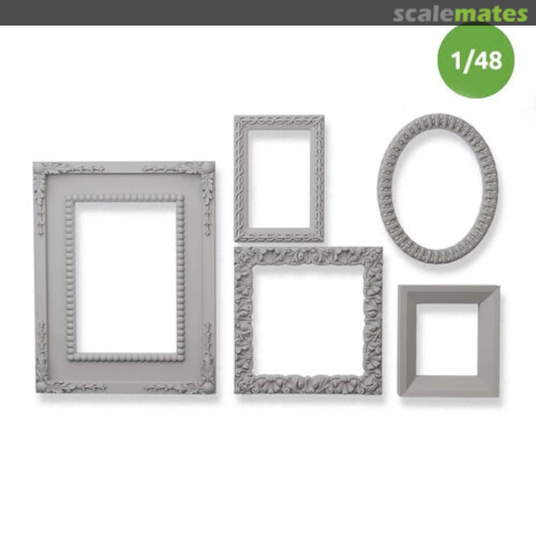 Boxart Diorama Accessories Five Picture Frames MACMAC48016 MacOne Models Boxart Diorama Accessories Five Picture Frames MACMAC48016 MacOne Models