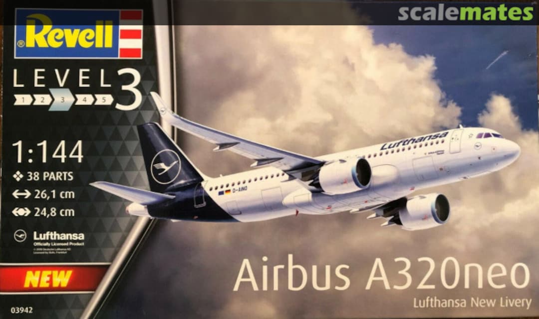 Boxart Airbus A320 Neo 03942 Revell Boxart Airbus A320 Neo 03942 Revell