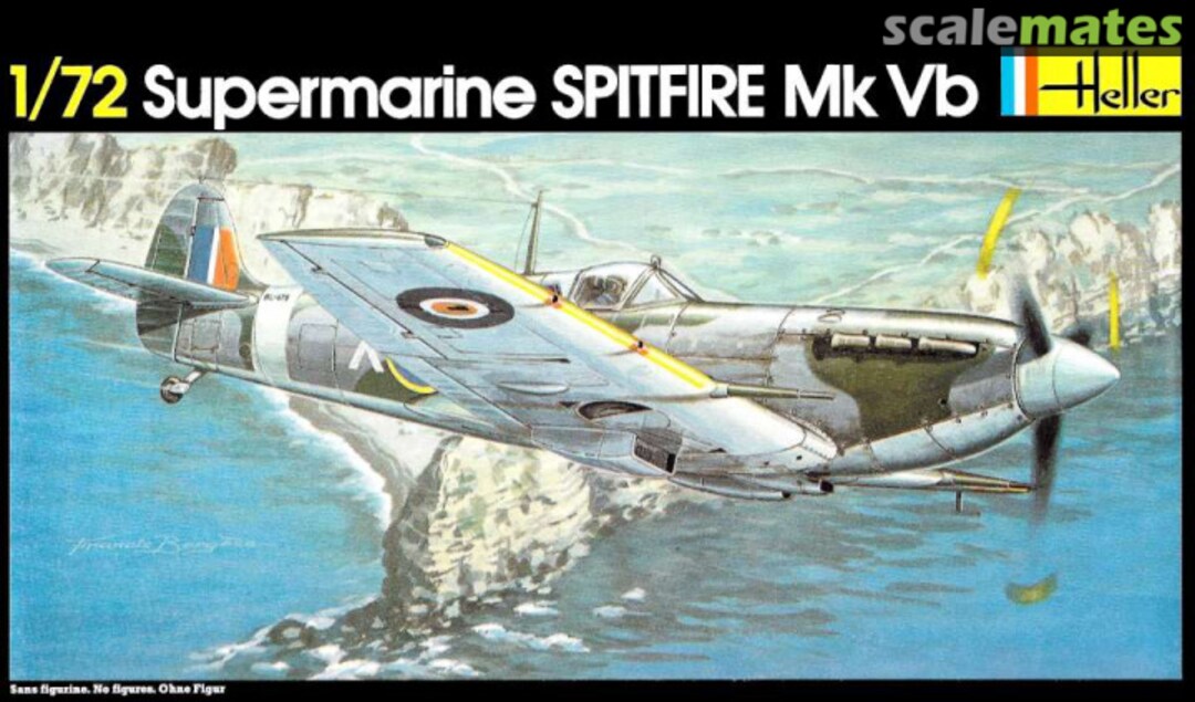 Boxart Supermarine Spitfire Mk Vb 281 Heller Boxart Supermarine Spitfire Mk Vb 281 Heller