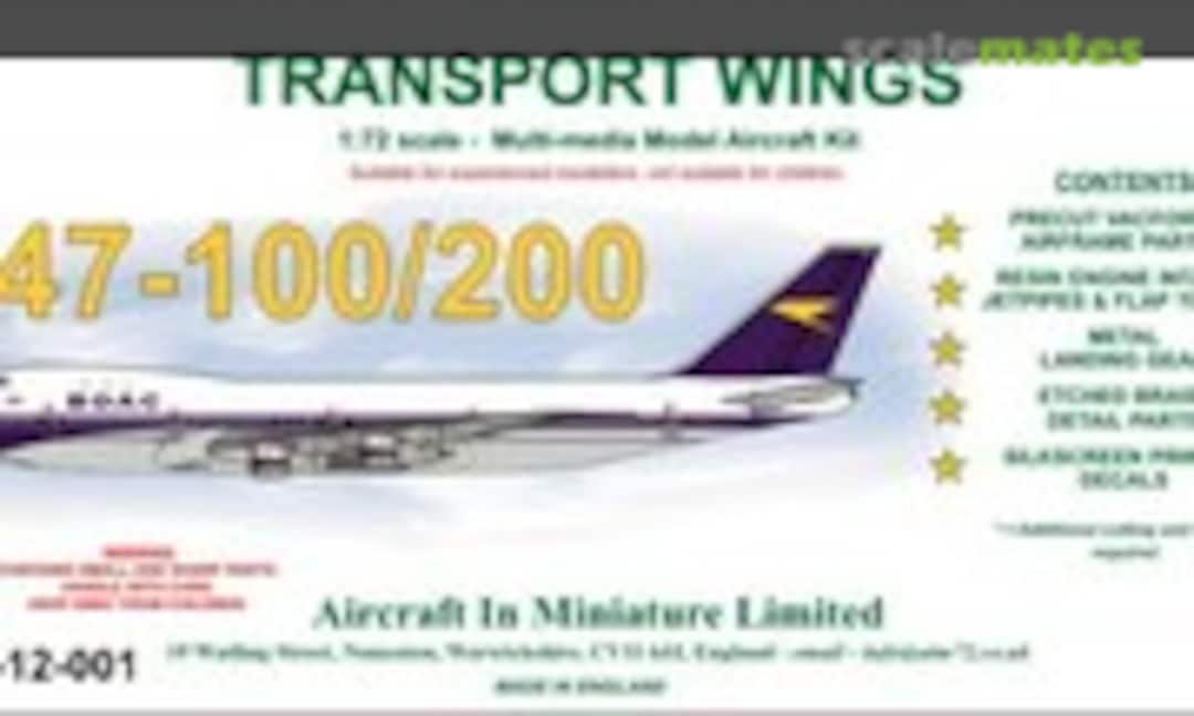 1:72 Boeing 747-100/200 (Aircraft In Miniature Ltd TW7214000)