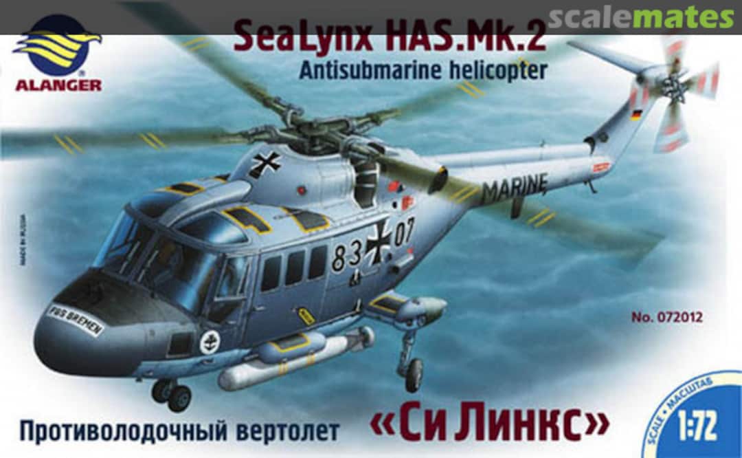 Boxart SeaLynx HAS.Mk.2 72012 Alanger Boxart SeaLynx HAS.Mk.2 72012 Alanger