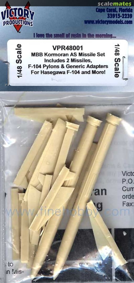 Boxart MBB Kormoran AS Missile Set VPR48001 Victory Productions Boxart MBB Kormoran AS Missile Set VPR48001 Victory Productions