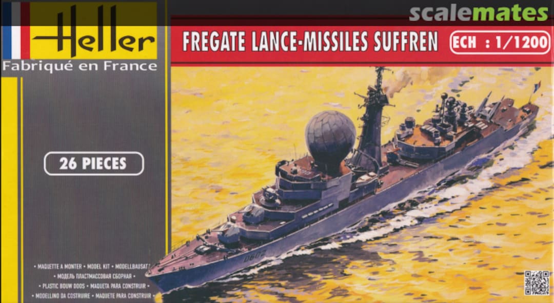 Boxart Fregate Lance-Missiles Suffren 49033 Heller Boxart Fregate Lance-Missiles Suffren 49033 Heller