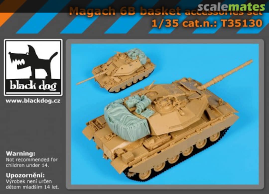 Boxart Magach 6B Accessories Set (Academy) T35130 Black Dog Boxart Magach 6B Accessories Set (Academy) T35130 Black Dog