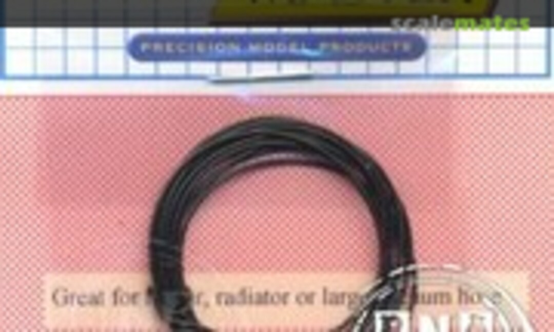 No Coolant Hose - Black (Diameter: 0.050"/1.27mm, 2 feet) (Detail Master DM-1423) DM-1423