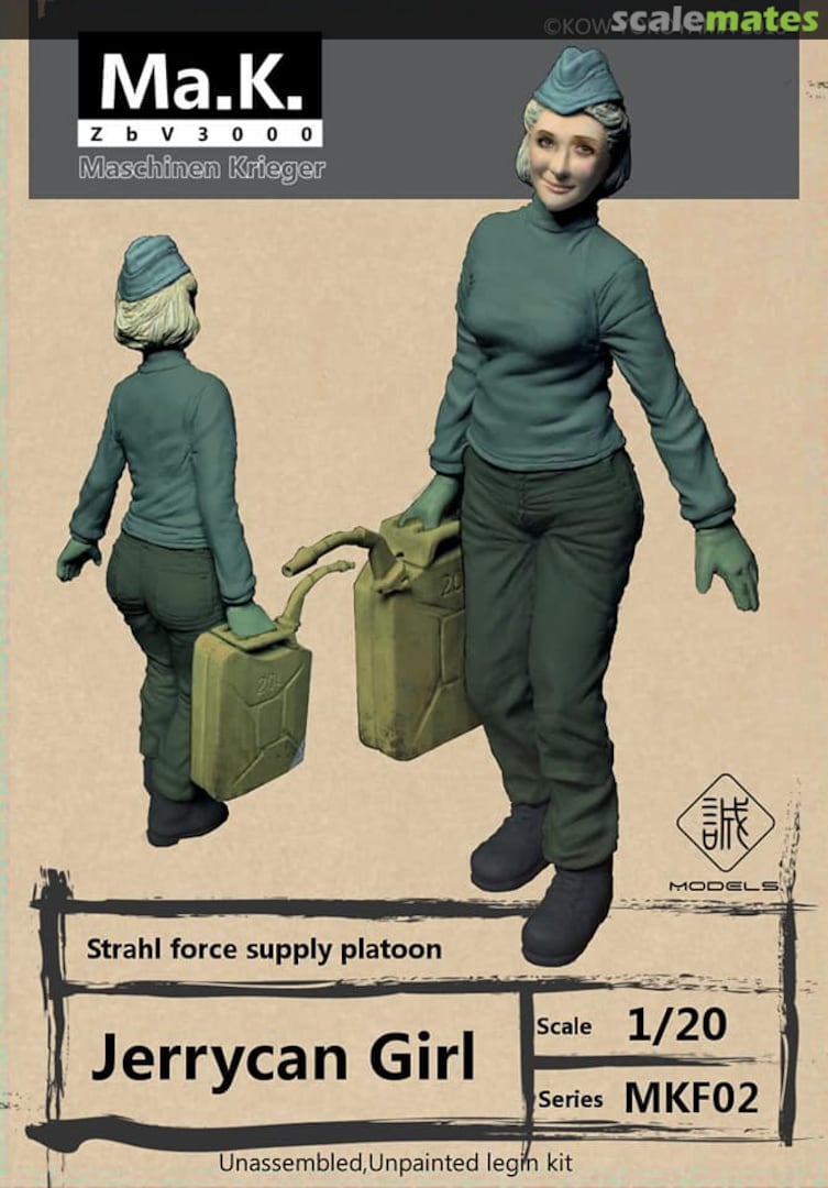 Boxart Jerrycan Girl MKF02 Makoto Models