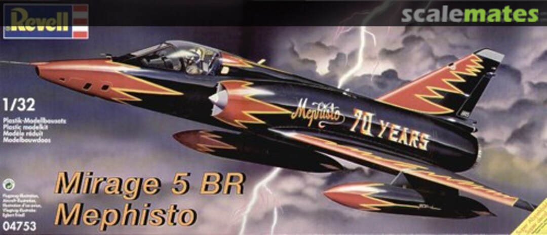 Boxart Mirage 5 BR Mephisto 04753 Revell Boxart Mirage 5 BR Mephisto 04753 Revell