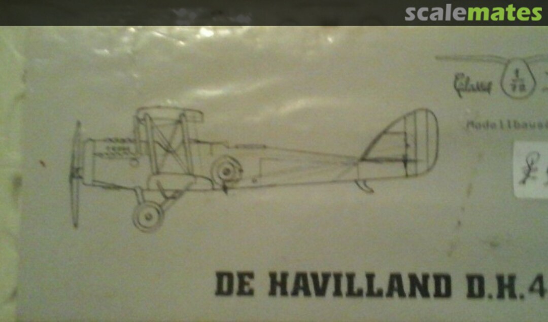 Boxart De Havilland D.H.4 CPV ? Classic Plane Boxart De Havilland D.H.4 CPV ? Classic Plane