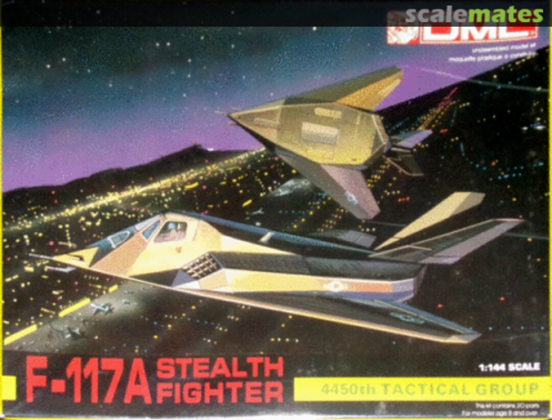 Boxart F-117A Stealth Fighter 4521 DML