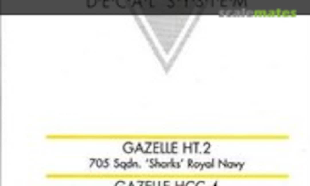 1:72 Gazelle HT.2, Gazelle HCC.4, Lynx HAS.2(FN), Scimitar F.1 (Model Art Decal System 72/004)