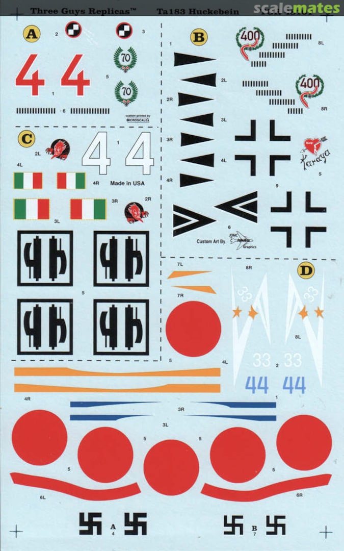 Boxart Ta 183 Huckebein TGR48101 Three Guys Replicas Boxart Ta 183 Huckebein TGR48101 Three Guys Replicas