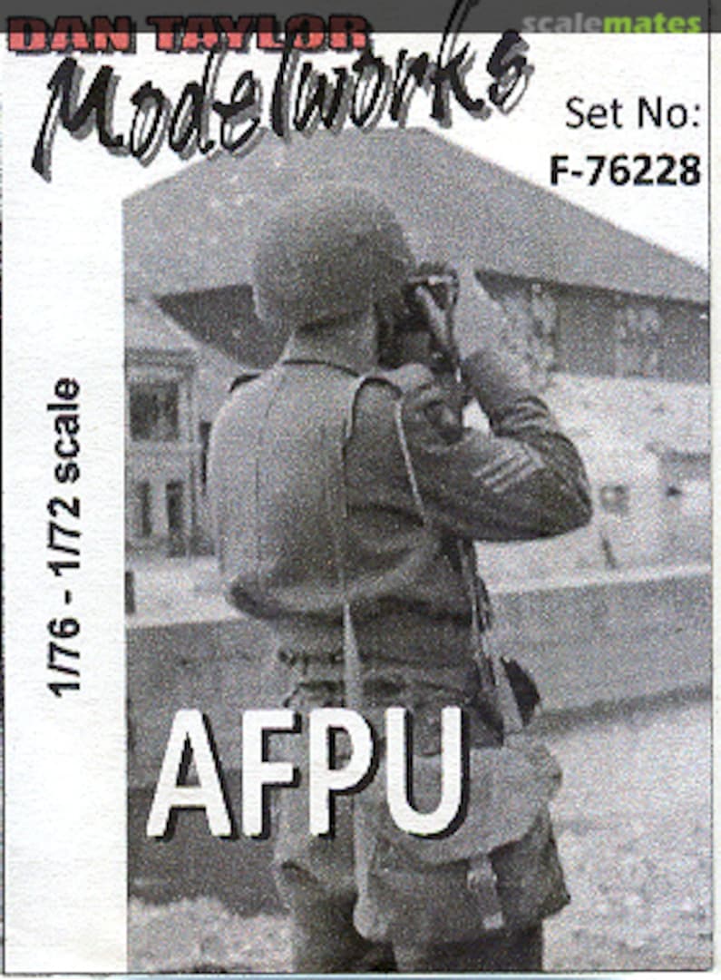 Boxart AFPU F-76228 Dan Taylor Modelworks Boxart AFPU F-76228 Dan Taylor Modelworks