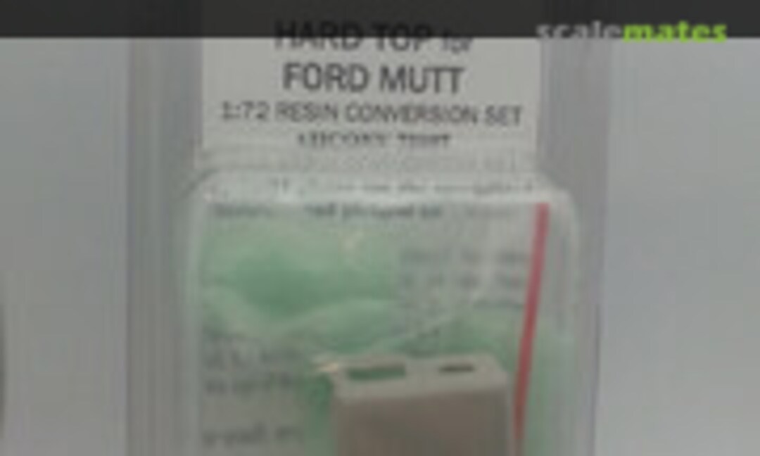 1:72 Hard Top for Ford Mutt (Armada Hobby AHCONV007) AHCONV007