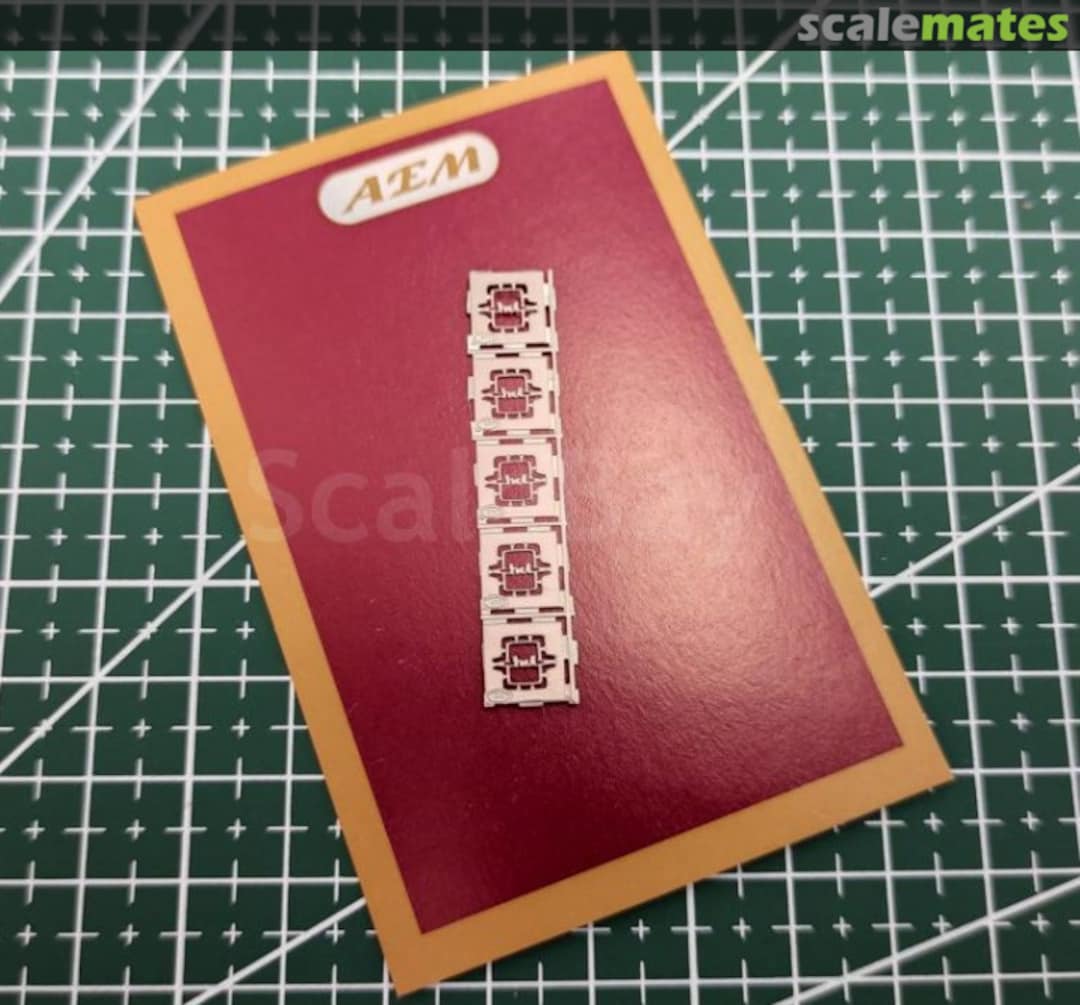 Boxart ZIL-4331 emblem (nickel-plated), set of 5 pieces EM-033 Etch Models Boxart ZIL-4331 emblem (nickel-plated), set of 5 pieces EM-033 Etch Models