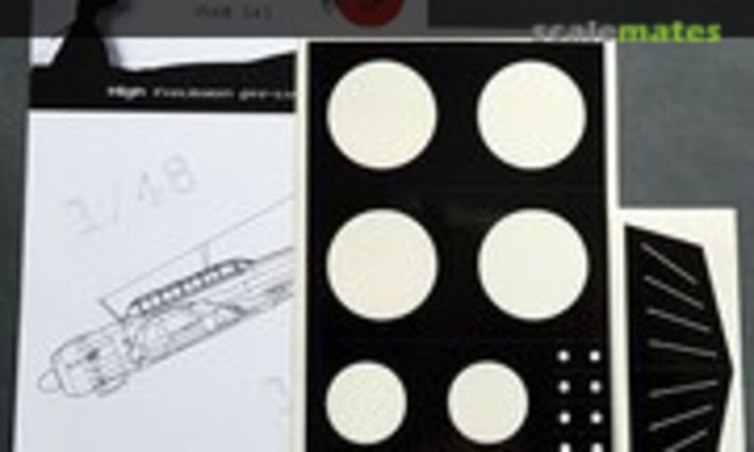 1:48 Nakajima B6N1/B6N2 Tenzan National Insignias without white outline (DEAD Design Models VM48141) VM48141