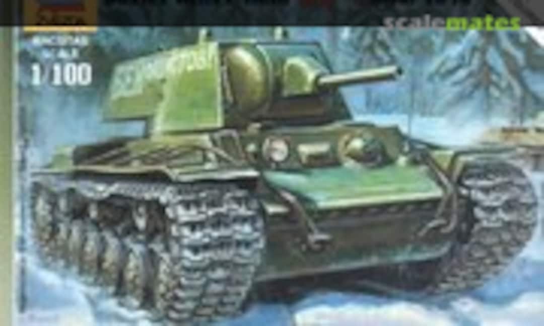 1:100 KV-1 Model 1940 (Zvezda 6141)