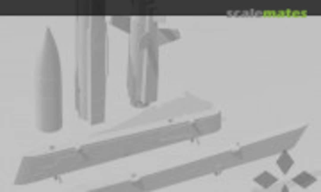 1:48 ASMP-A with Mirage 2000N pylon (BAM Models BAM48061M2K) BAM48061M2K