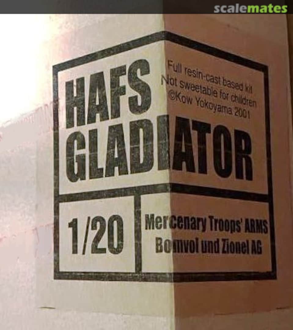 Boxart HAFS Gladiator Bomvol Und Zionel Boxart HAFS Gladiator Bomvol Und Zionel