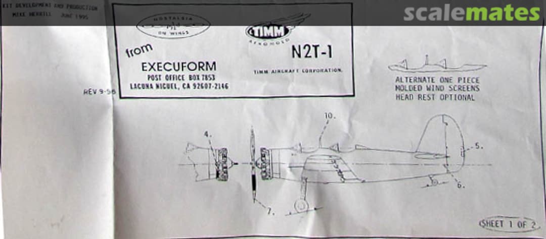 Boxart Timm N2T-1 Execuform Boxart Timm N2T-1 Execuform