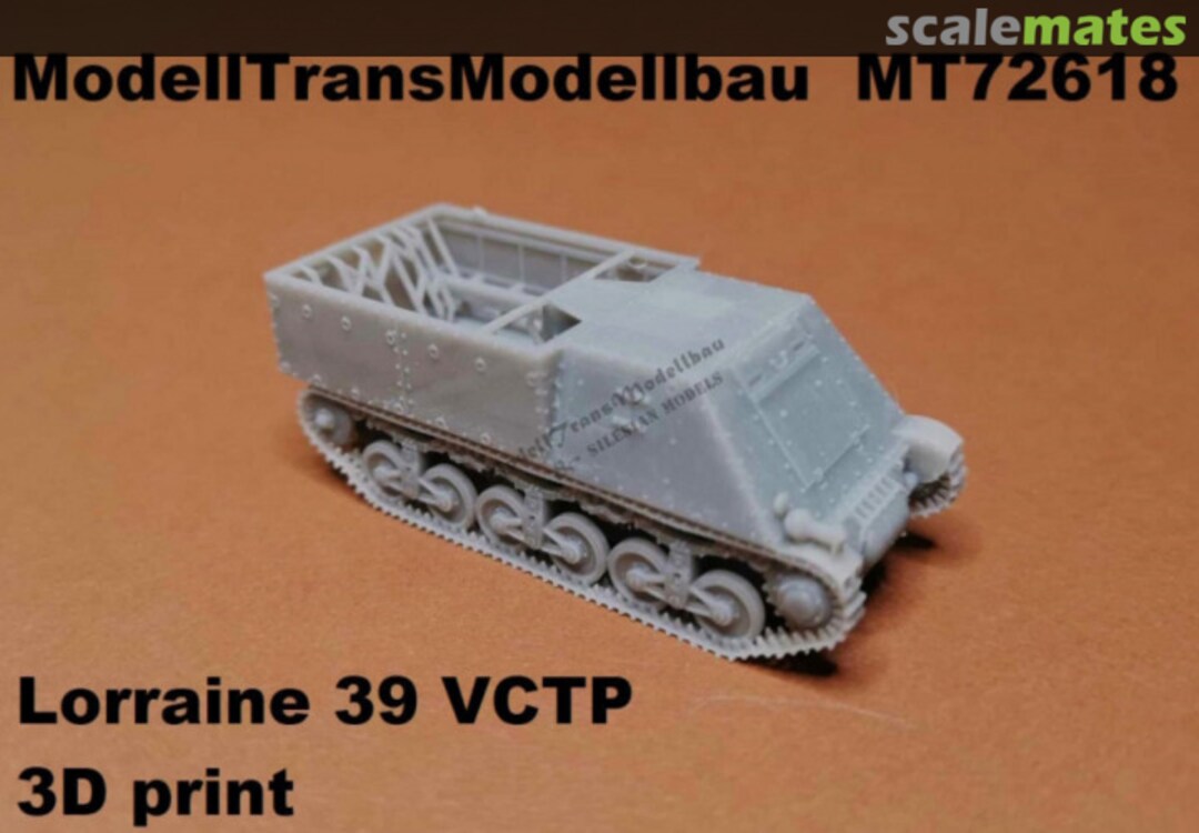 Boxart Lorraine 39 VCTP MT72618 Modell Trans Modellbau Boxart Lorraine 39 VCTP MT72618 Modell Trans Modellbau