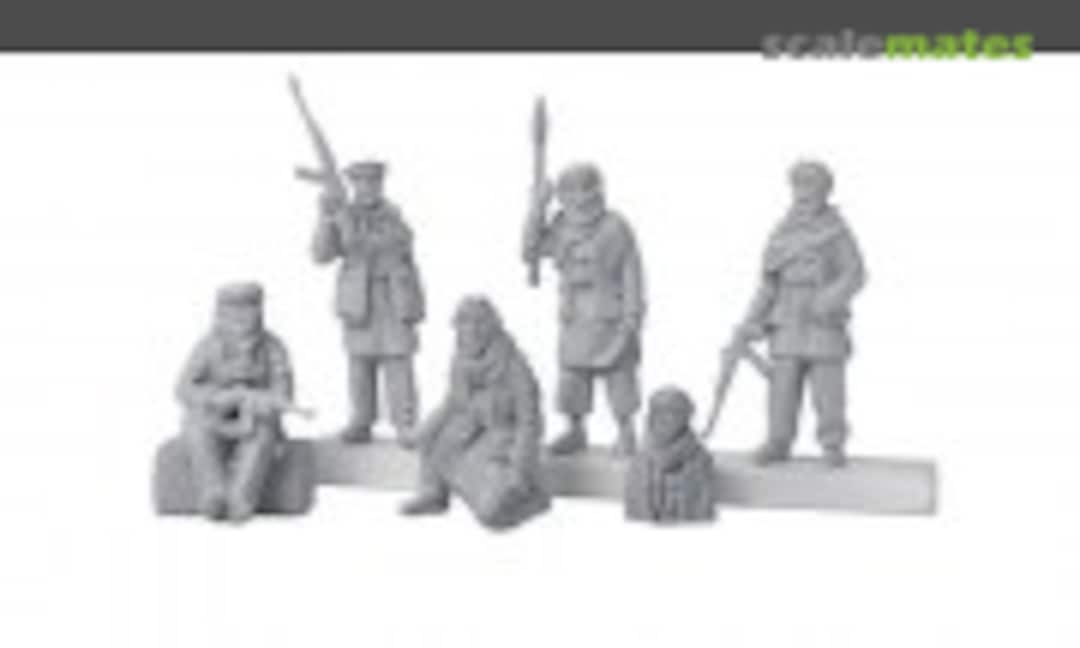 1:72 Afghan Warriors (6 Pieces) (MacOne Models MACMAC72603) MACMAC72603