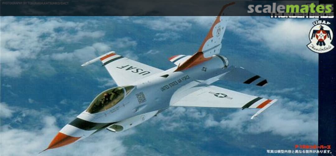 Boxart F-16 Thunderbirds 72165 Fujimi Boxart F-16 Thunderbirds 72165 Fujimi