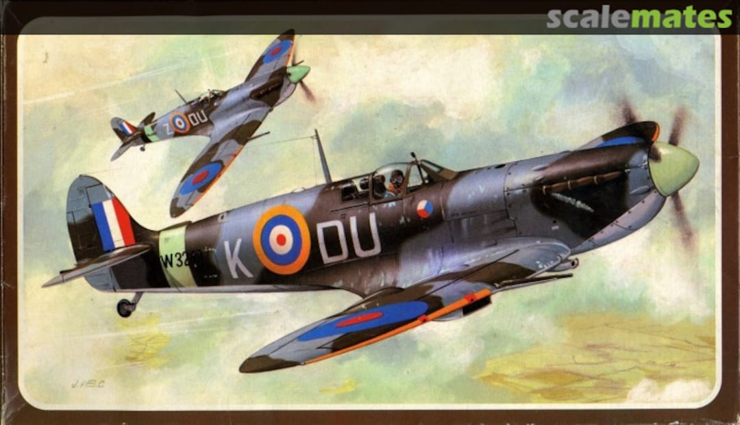Boxart Spitfire Mk.V 168 Směr Boxart Spitfire Mk.V 168 Směr