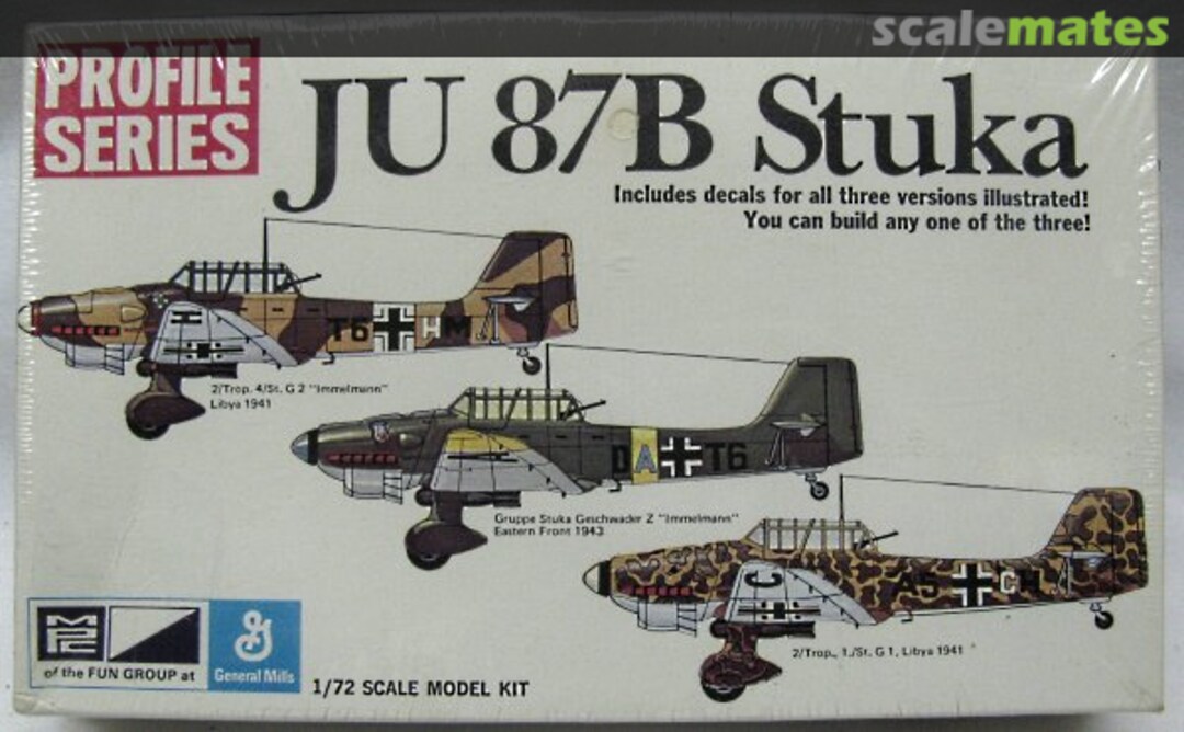 Boxart Ju 87B Stuka 2-1107 MPC Boxart Ju 87B Stuka 2-1107 MPC