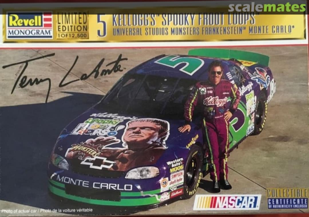 Boxart #5 Kellogg's Spooky Fruit Loops Monte Carlo 85-4127 Revell Monogram Boxart #5 Kellogg's Spooky Fruit Loops Monte Carlo 85-4127 Revell Monogram