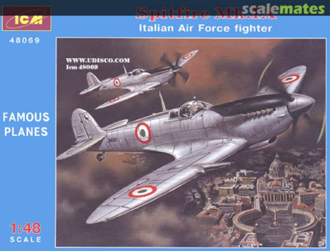 Boxart Spitfire Mk.IX 48069 ICM Boxart Spitfire Mk.IX 48069 ICM
