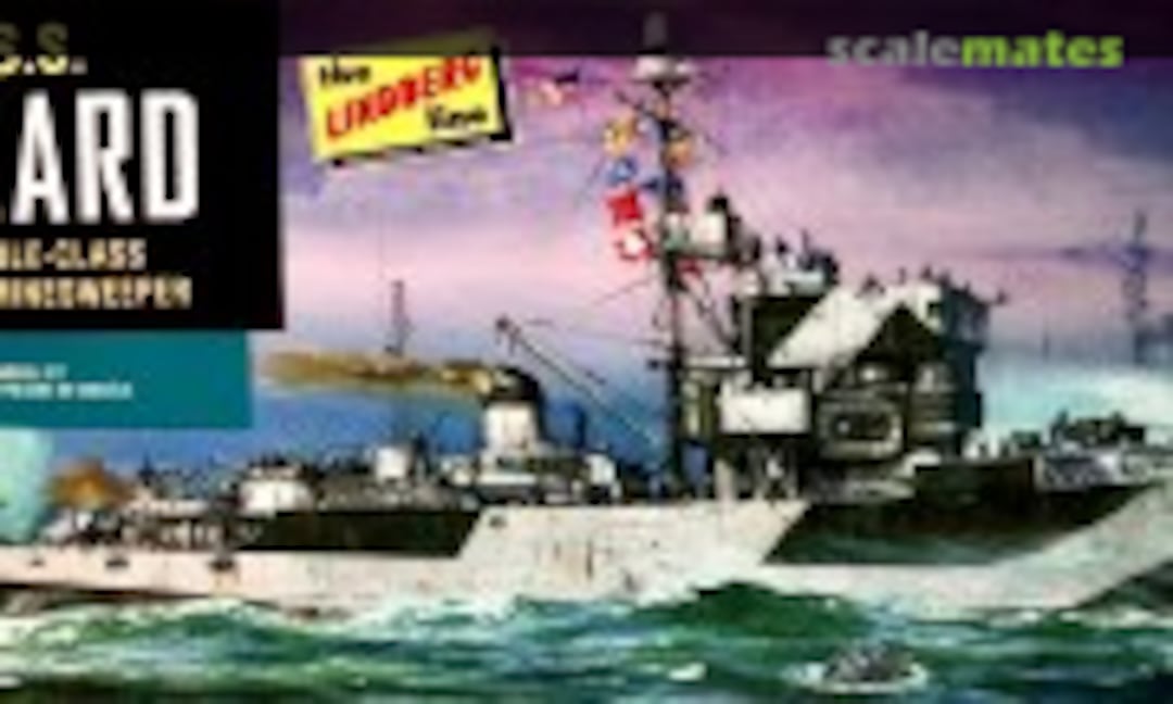1:125 USS Hazard AM-240 (Lindberg 429) 429