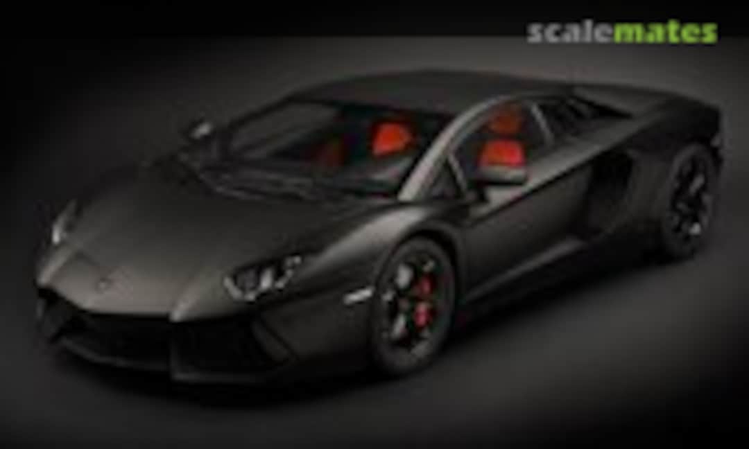 1:8 Lamborghini Aventador LP 700-4 Nero Nemesis (Pocher HK102)