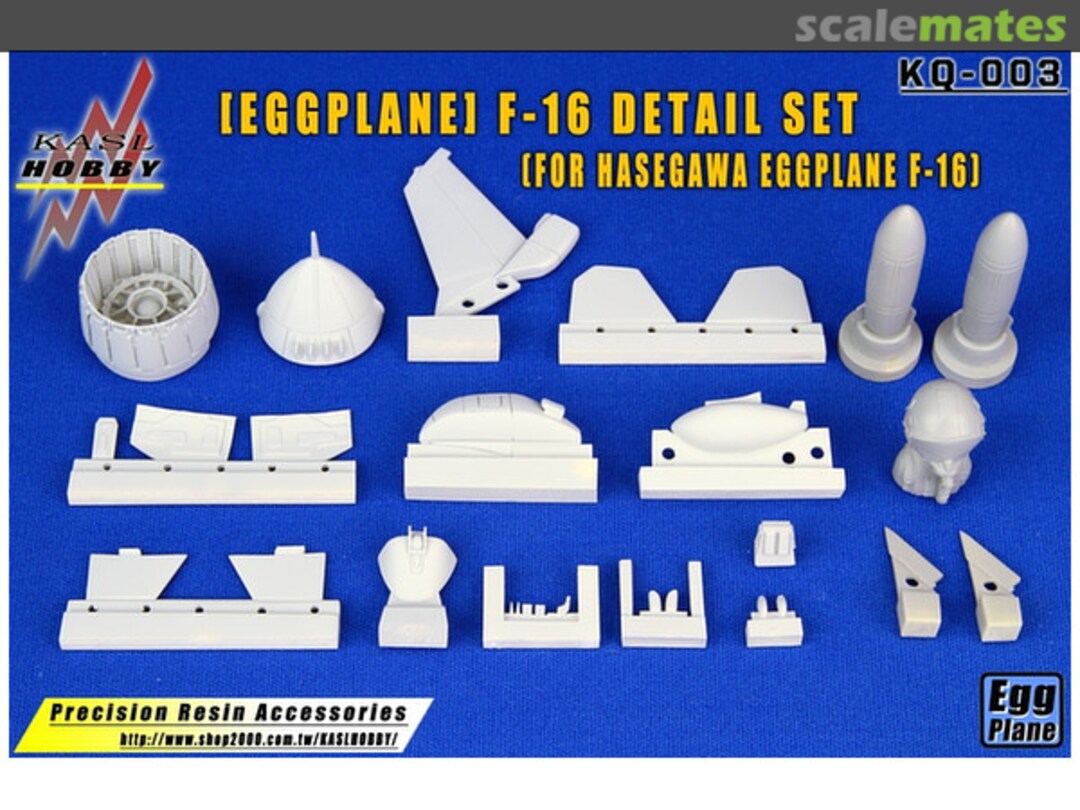 Boxart F-16 Detail Set KQ-003 Kasl Hobby