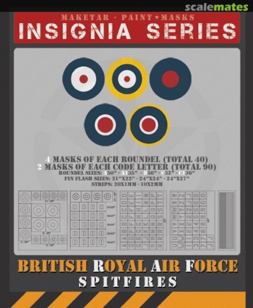 Boxart RAF Supermarine Spitfires MM32001V Maketar Boxart RAF Supermarine Spitfires MM32001V Maketar
