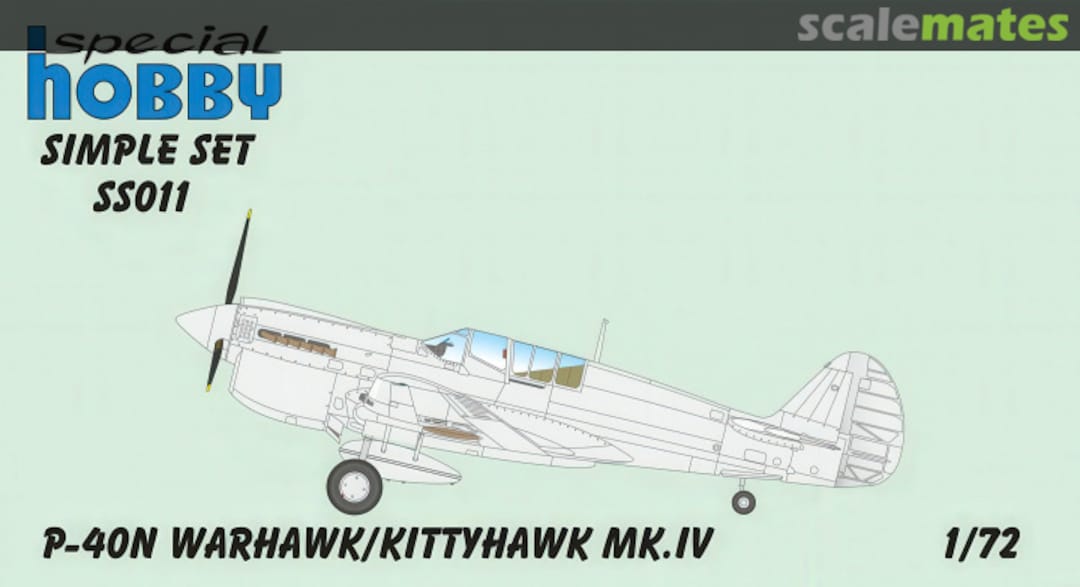 Boxart P-40N Warhawk/Kittyhawk Mk.IV SS011 Special Hobby Boxart P-40N Warhawk/Kittyhawk Mk.IV SS011 Special Hobby