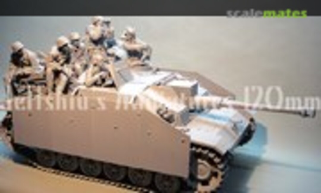 1:16 "Battle of Kursk 1943, Div 'Totenkopf', StuG III Ausf.G Tank Crew & Riders (Jeffshiu's Miniatures JS120150) JS120150