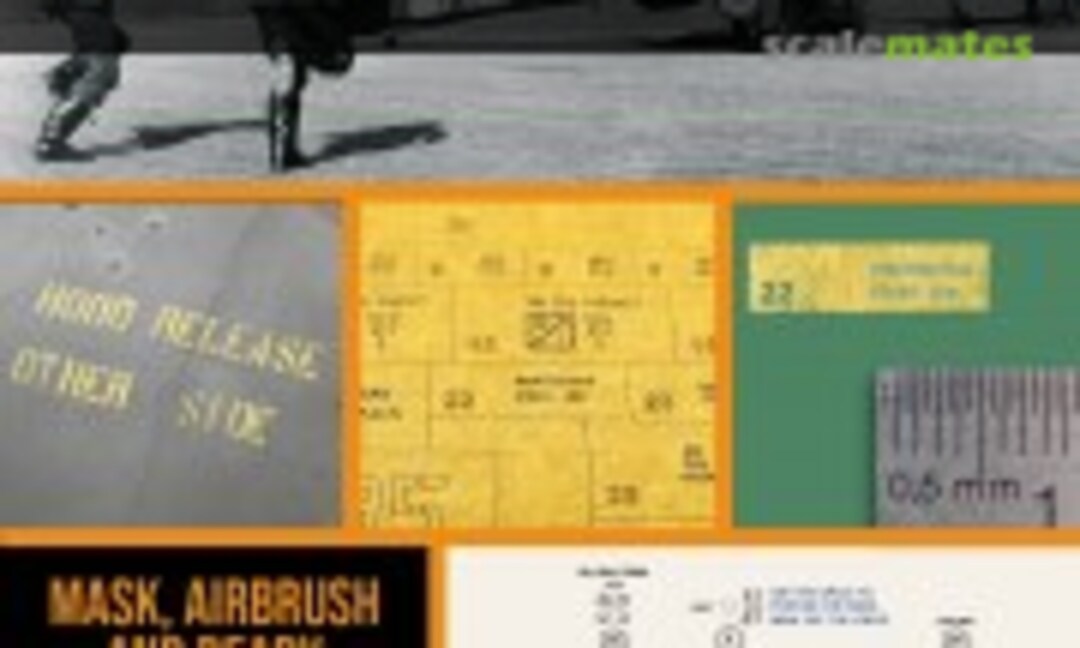 1:32 Hawker Hurricane Mk. IIB stencilling and national insignia masks (1ManArmy 32DET037) 32DET037