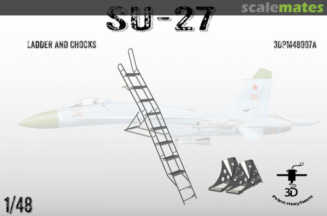 Boxart Su-27 3DPM48007A 3D Print Mayhem Boxart Su-27 3DPM48007A 3D Print Mayhem