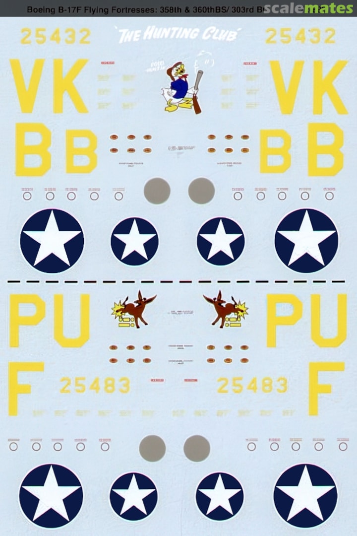 Boxart Boeing B-17F Flying Fortresses 72-890 Microscale Boxart Boeing B-17F Flying Fortresses 72-890 Microscale