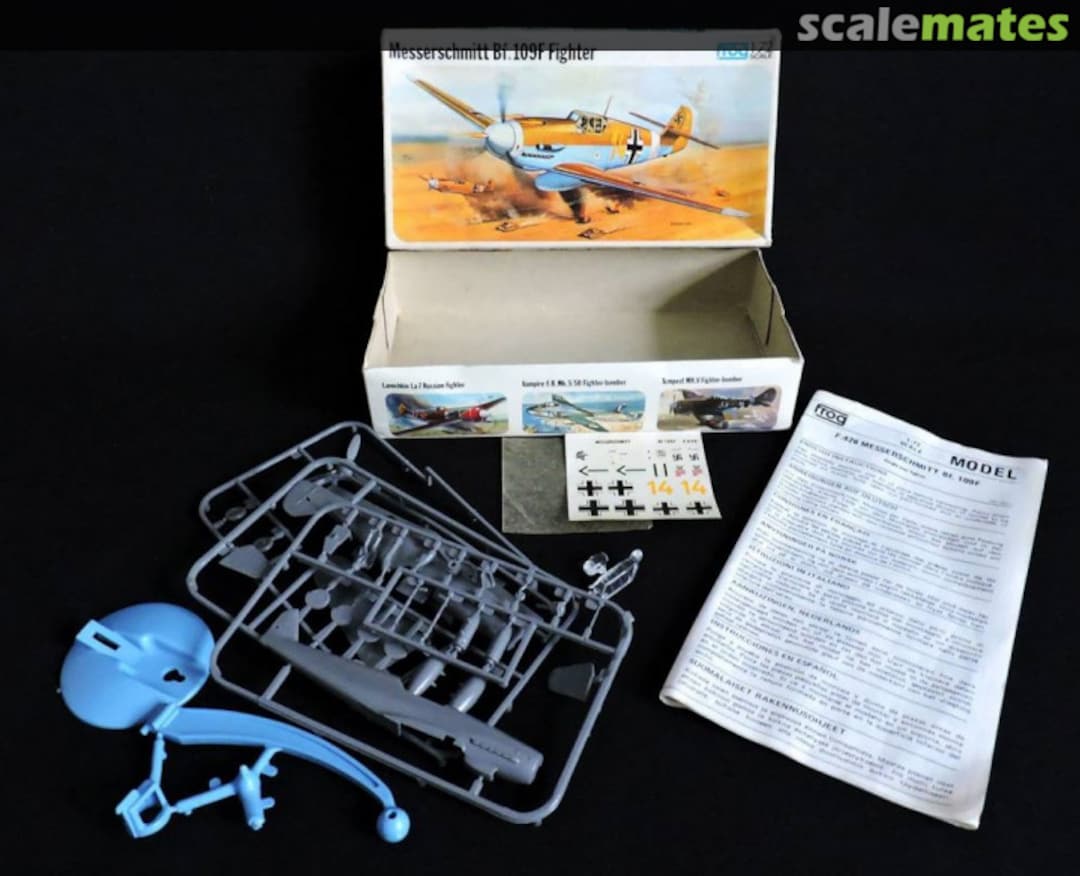 Contents Messerschmitt Bf.109F Fighter F426 FROG Contents Messerschmitt Bf.109F Fighter F426 FROG